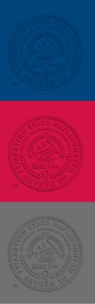 University Seal Approved Reverse Color - Blind Embossed
