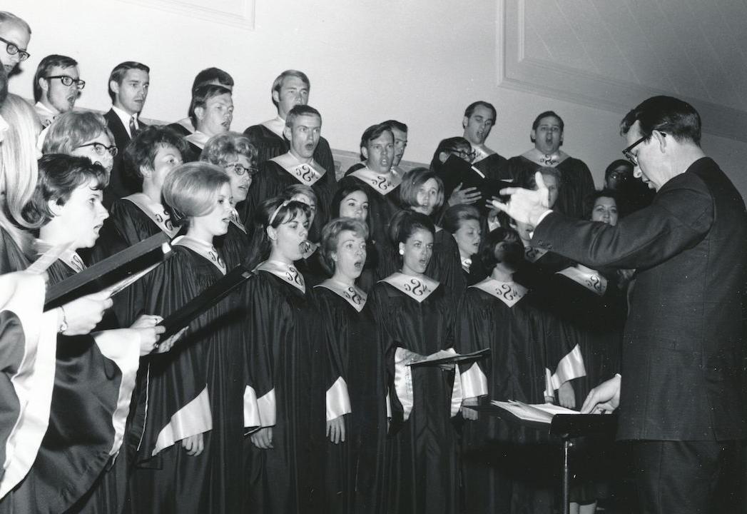 MSU Denver Choir in the 1960s
